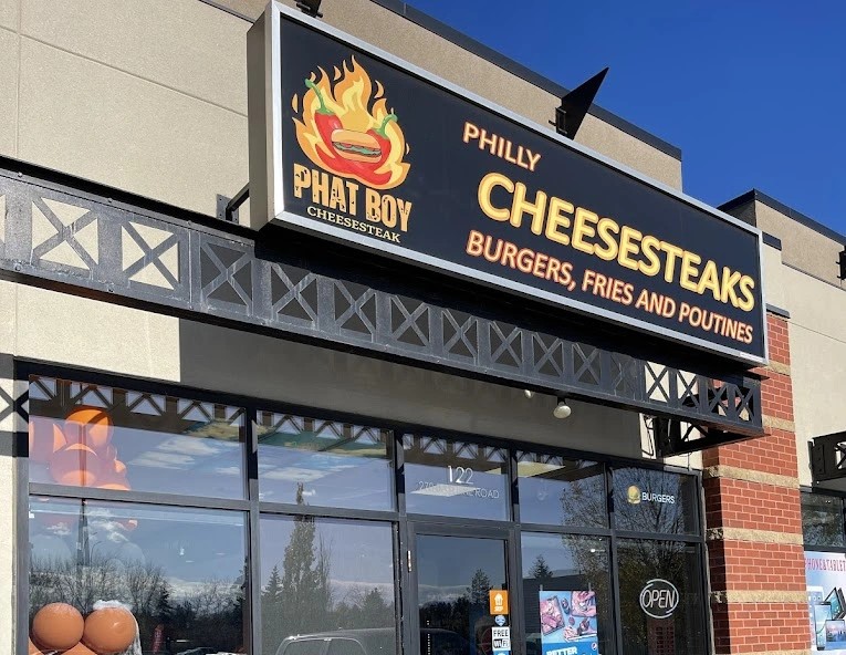 Phat Boy Cheesesteaks Sherwood Park Location
