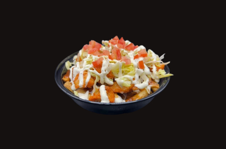 Buffalo Chicken Ranch Poutine skip