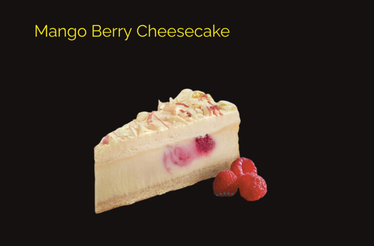 Mango Berry Cheesecake
